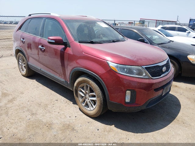2015 Kia Sorento Lx მანქანა იყიდება აუქციონზე, vin: 5XYKT3A66FG570401, აუქციონის ნომერი: 45822922