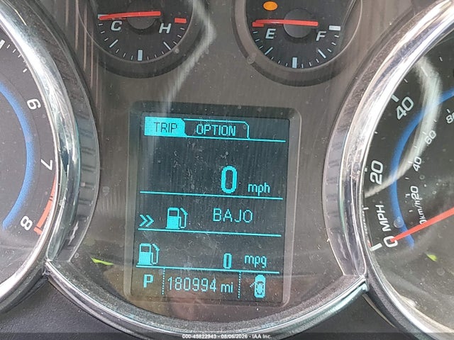 1G1PC5SB0F7187959 Chevrolet Cruze 1lt Auto