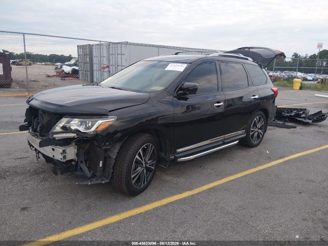45823096 :رقم المزاد ، 5N1DR2MM8JC607047 vin ، 2018 Nissan Pathfinder Platinum مزاد بيع