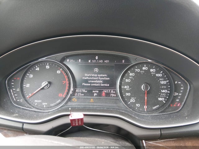 2019 Audi Q5 45 Premium მანქანა იყიდება აუქციონზე, vin: WA1ANAFY9K2115898, აუქციონის ნომერი: 45823105