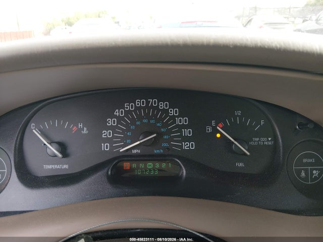 Aukcja sprzedaży 2003 Buick Century Custom, vin: 2G4WS52J331250053, numer aukcji: 45823111