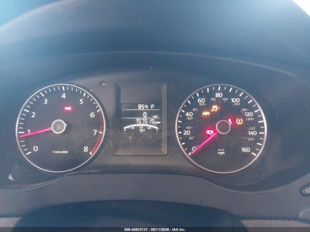 2013 Volkswagen Jetta 2.5l Se მანქანა იყიდება აუქციონზე, vin: 3VWDX7AJ7DM426037, აუქციონის ნომერი: 45823137