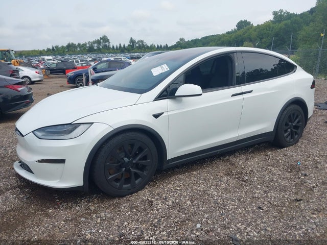 45823212 :رقم المزاد ، 7SAXCBE50NF364131 vin ، 2022 Tesla Model X Dual Motor All-wheel Drive مزاد بيع