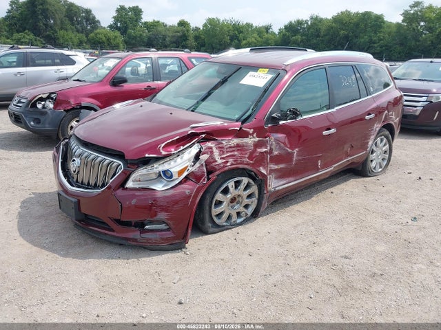 45823243 :رقم المزاد ، 5GAKVBKDXGJ229250 vin ، 2016 Buick Enclave Leather مزاد بيع