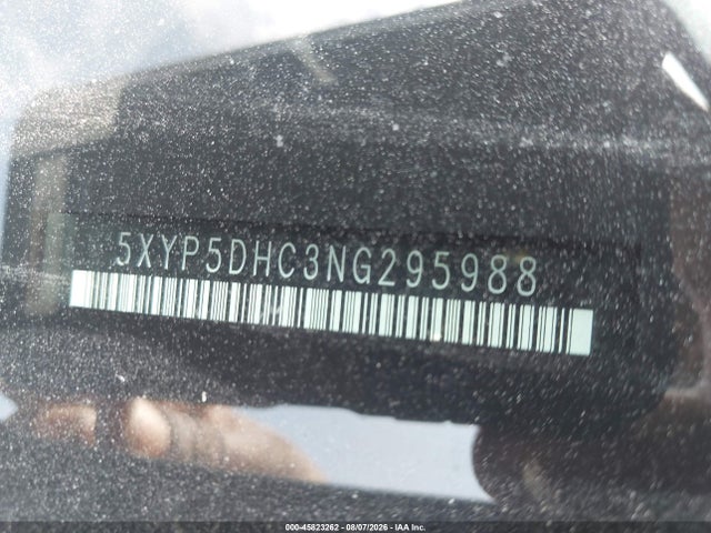 Продаж на аукціоні авто 2022 Kia Telluride Sx, vin: 5XYP5DHC3NG295988, номер лоту: 45823262