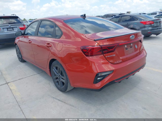 2021 Kia Forte Gt-line მანქანა იყიდება აუქციონზე, vin: 3KPF34AD0ME401054, აუქციონის ნომერი: 45823270