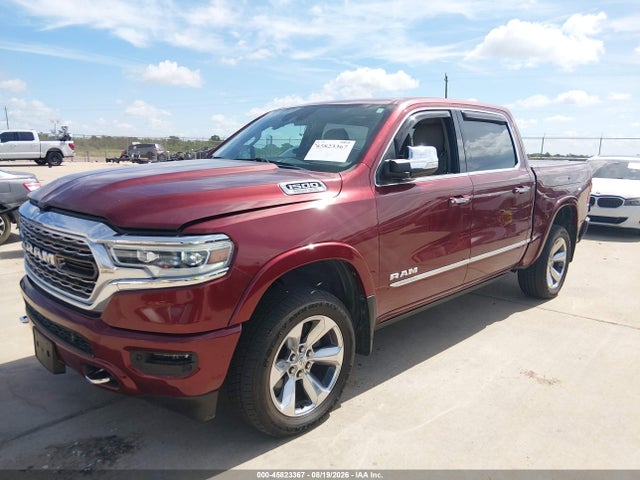 45823367 :رقم المزاد ، 1C6SRFHT2LN389965 vin ، 2020 Ram 1500 Limited  4x4 5'7 Box مزاد بيع