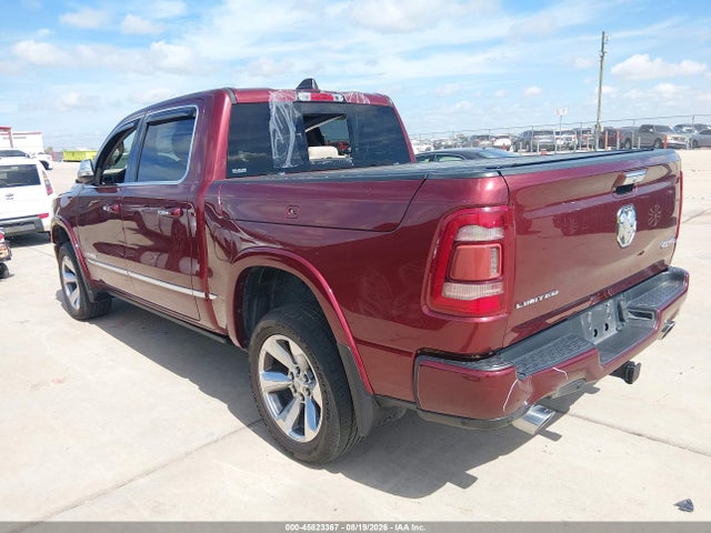 45823367 :رقم المزاد ، 1C6SRFHT2LN389965 vin ، 2020 Ram 1500 Limited  4x4 5'7 Box مزاد بيع