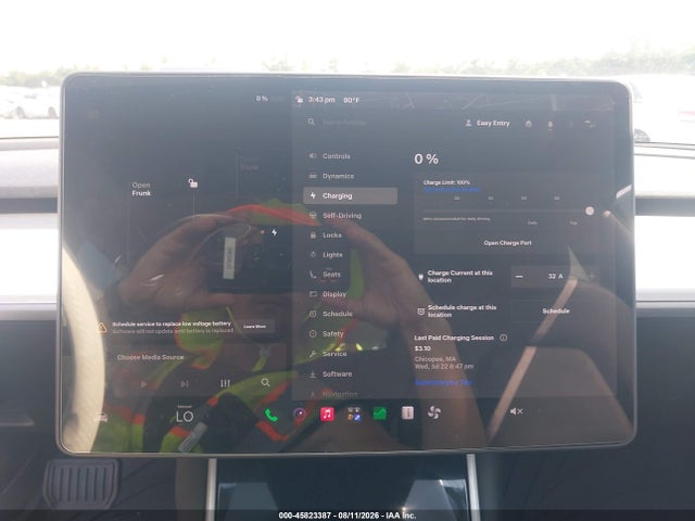 45823387 :رقم المزاد ، 5YJ3E1EA9LF644835 vin ، 2020 Tesla Model 3 Standard Range Plus Rear-wheel Drive/standard Range Rear-wheel Drive مزاد بيع