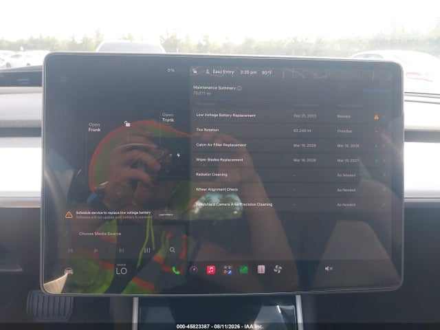 45823387 :رقم المزاد ، 5YJ3E1EA9LF644835 vin ، 2020 Tesla Model 3 Standard Range Plus Rear-wheel Drive/standard Range Rear-wheel Drive مزاد بيع