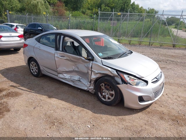 45823395 :رقم المزاد ، KMHCT4AE9CU244180 vin ، 2012 Hyundai Accent Gls مزاد بيع