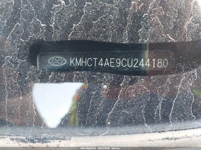45823395 :رقم المزاد ، KMHCT4AE9CU244180 vin ، 2012 Hyundai Accent Gls مزاد بيع