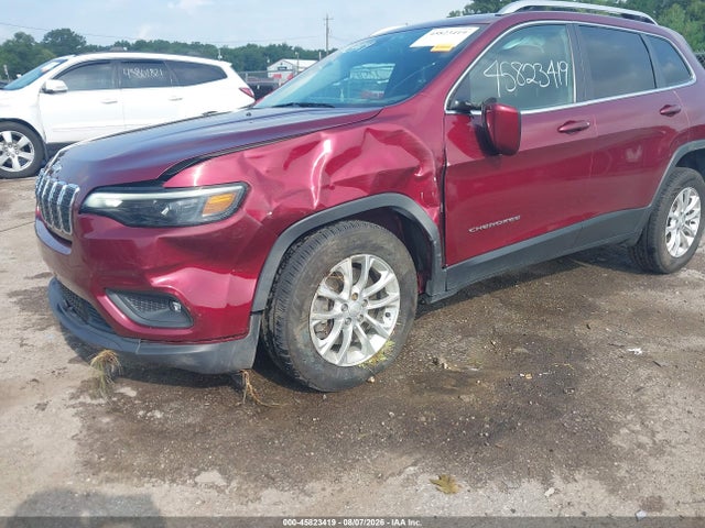 2019 Jeep Cherokee Latitude 4x4 მანქანა იყიდება აუქციონზე, vin: 1C4PJMCX2KD106456, აუქციონის ნომერი: 45823419