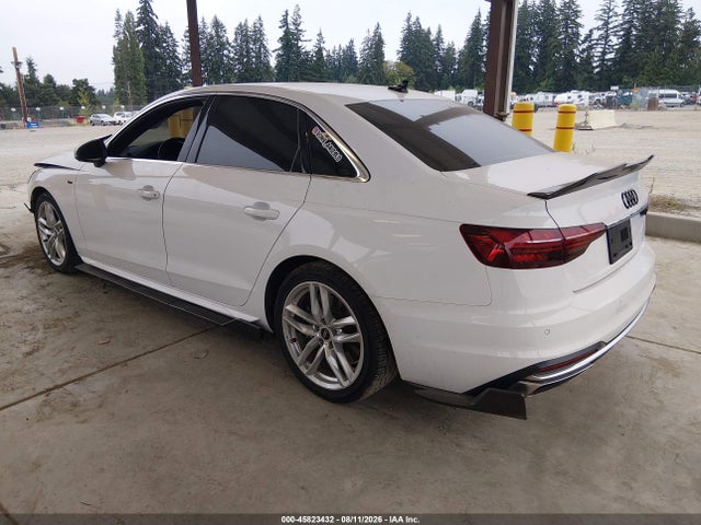 WAUEAAF41NN009302 Audi A4 Premium Plus 45 Tfsi S Line Quattro S Tronic