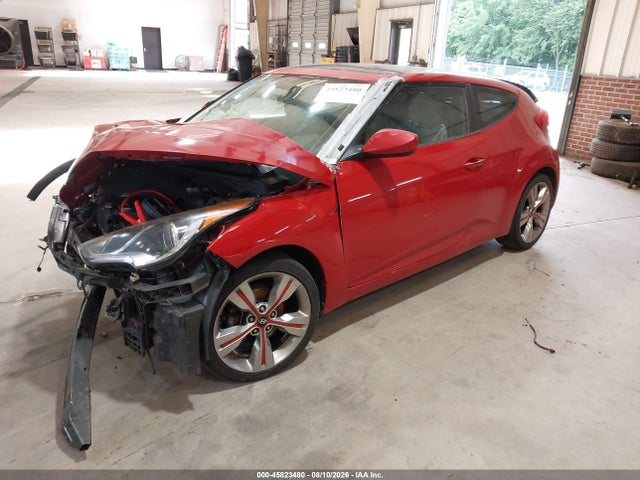 Продажа на аукционе авто 2013 Hyundai Veloster Base W/gray, vin: KMHTC6AD2DU087449, номер лота: 45823480