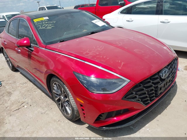 2021 Hyundai Sonata Limited მანქანა იყიდება აუქციონზე, vin: KMHL34J25MA157336, აუქციონის ნომერი: 45823488