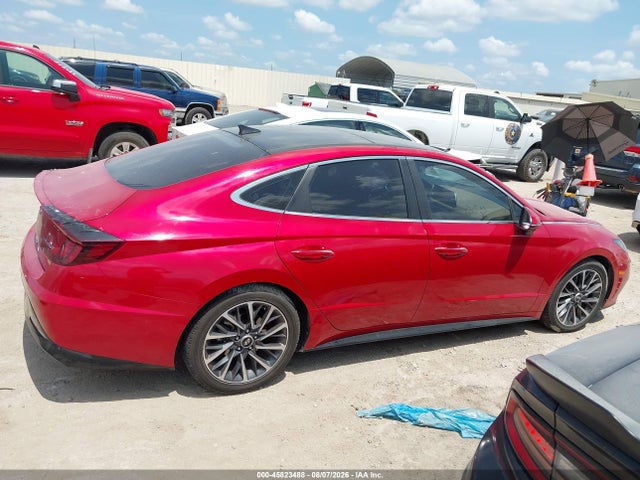 2021 Hyundai Sonata Limited მანქანა იყიდება აუქციონზე, vin: KMHL34J25MA157336, აუქციონის ნომერი: 45823488