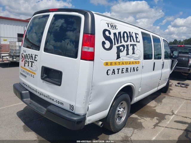 2023 Chevrolet Express Cargo Rwd 2500 Regular Wheelbase Wt მანქანა იყიდება აუქციონზე, vin: 1GCWGAFPXP1165820, აუქციონის ნომერი: 45823541