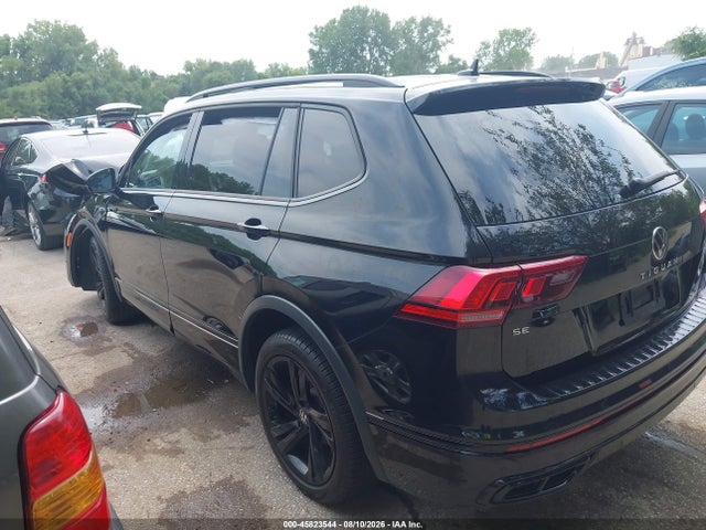 45823544 :رقم المزاد ، 3VV8B7AX9RM233484 vin ، 2024 Volkswagen Tiguan 2.0t Se R-line Black مزاد بيع