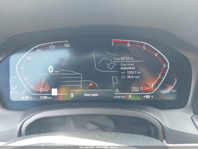45823555 :رقم المزاد ، 3MW5R7J05L8B07863 vin ، 2020 Bmw 330i Xdrive مزاد بيع