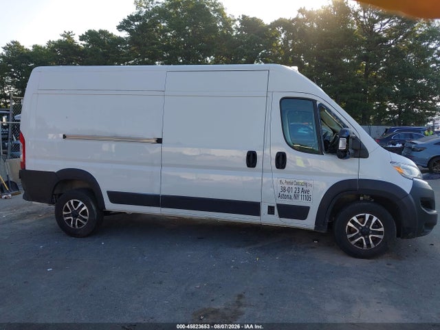 2024 Ram Promaster 2500 Slt High Roof 159 Wb მანქანა იყიდება აუქციონზე, vin: 3C6LRVDGXRE143606, აუქციონის ნომერი: 45823653