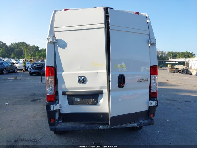 2024 Ram Promaster 2500 Slt High Roof 159 Wb მანქანა იყიდება აუქციონზე, vin: 3C6LRVDGXRE143606, აუქციონის ნომერი: 45823653
