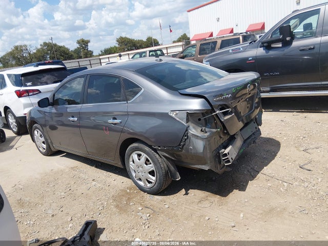 2015 Nissan Sentra Sv მანქანა იყიდება აუქციონზე, vin: 3N1AB7AP8FL689657, აუქციონის ნომერი: 45823735