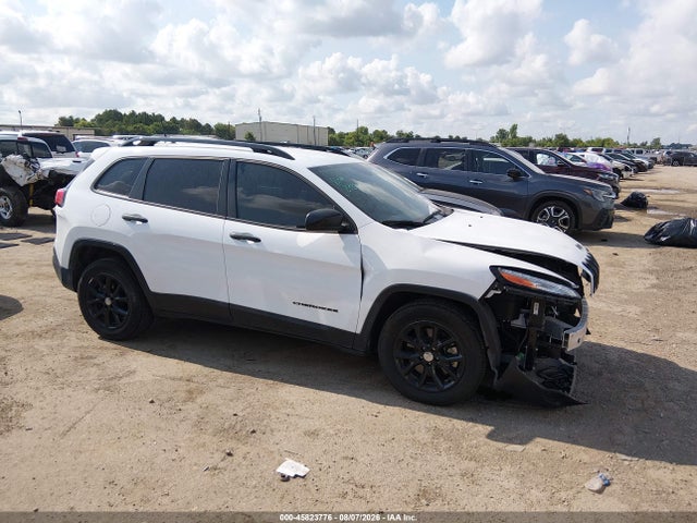 2017 Jeep Cherokee Altitude მანქანა იყიდება აუქციონზე, vin: 1C4PJLAB9HW642142, აუქციონის ნომერი: 45823776