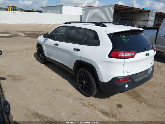 2017 Jeep Cherokee Altitude მანქანა იყიდება აუქციონზე, vin: 1C4PJLAB9HW642142, აუქციონის ნომერი: 45823776