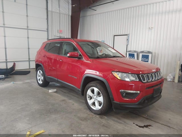 45823807 :رقم المزاد ، 3C4NJCBB7MT510101 vin ، 2021 Jeep Compass Latitude Fwd مزاد بيع