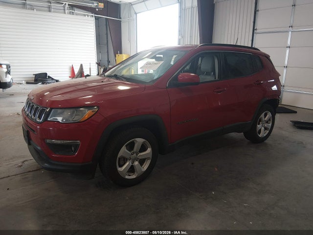 45823807 :رقم المزاد ، 3C4NJCBB7MT510101 vin ، 2021 Jeep Compass Latitude Fwd مزاد بيع