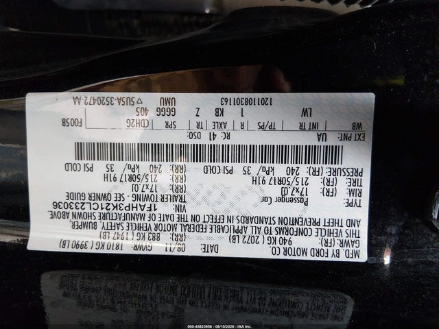 Продаж на аукціоні авто 2012 Ford Focus Se, vin: 1FAHP3K21CL233036, номер лоту: 45823956