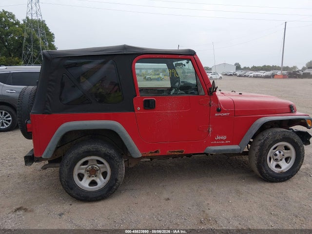 2006 Jeep Wrangler Sport Rhd მანქანა იყიდება აუქციონზე, vin: 1J4F449S96P725679, აუქციონის ნომერი: 45823990