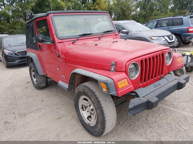 2006 Jeep Wrangler Sport Rhd მანქანა იყიდება აუქციონზე, vin: 1J4F449S96P725679, აუქციონის ნომერი: 45823990