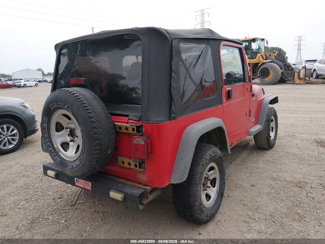 2006 Jeep Wrangler Sport Rhd მანქანა იყიდება აუქციონზე, vin: 1J4F449S96P725679, აუქციონის ნომერი: 45823990
