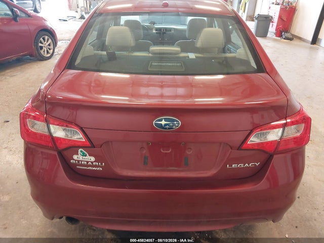 2015 Subaru Legacy 2.5i Premium მანქანა იყიდება აუქციონზე, vin: 4S3BNBH67F3034443, აუქციონის ნომერი: 45824057
