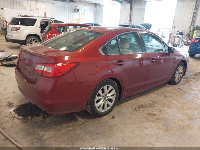 2015 Subaru Legacy 2.5i Premium მანქანა იყიდება აუქციონზე, vin: 4S3BNBH67F3034443, აუქციონის ნომერი: 45824057