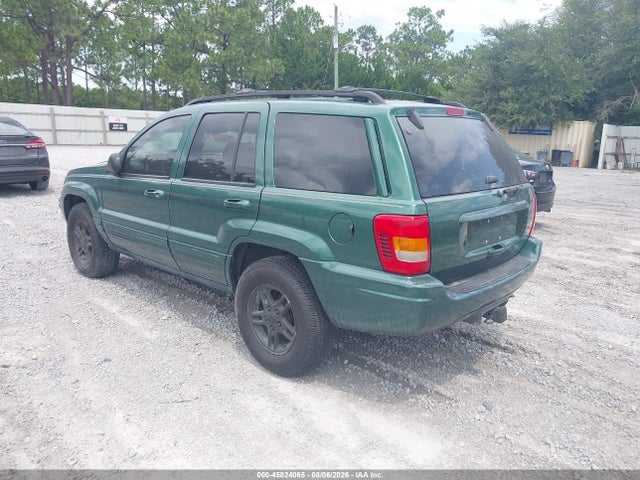 2000 Jeep Grand Cherokee Limited მანქანა იყიდება აუქციონზე, vin: 1J4G258N1YC148863, აუქციონის ნომერი: 45824065