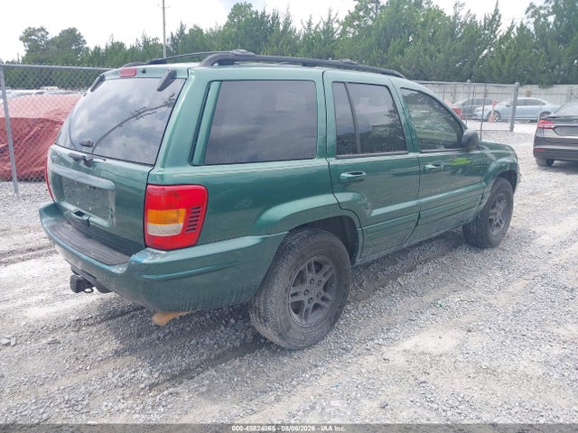 2000 Jeep Grand Cherokee Limited მანქანა იყიდება აუქციონზე, vin: 1J4G258N1YC148863, აუქციონის ნომერი: 45824065