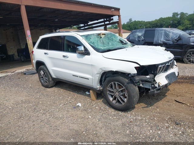 45824102 :رقم المزاد ، 1C4RJFBG7JC363476 vin ، 2018 Jeep Grand Cherokee Limited 4x4 مزاد بيع