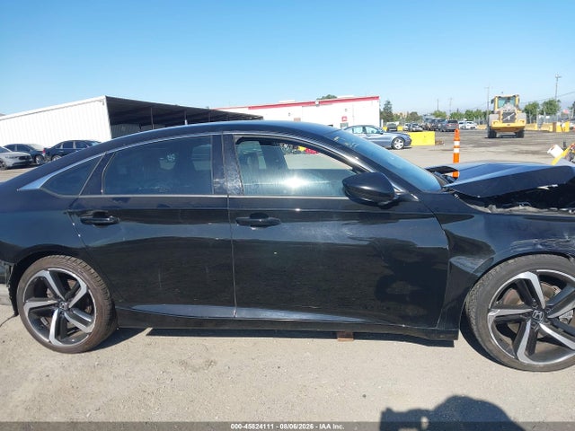 2018 Honda Accord Sport მანქანა იყიდება აუქციონზე, vin: 1HGCV1F30JA162553, აუქციონის ნომერი: 45824111