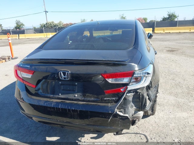 2018 Honda Accord Sport მანქანა იყიდება აუქციონზე, vin: 1HGCV1F30JA162553, აუქციონის ნომერი: 45824111