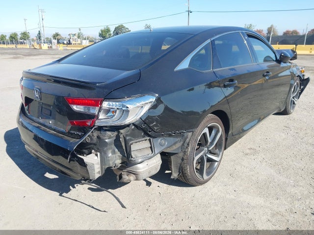 2018 Honda Accord Sport მანქანა იყიდება აუქციონზე, vin: 1HGCV1F30JA162553, აუქციონის ნომერი: 45824111