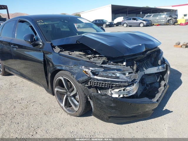 2018 Honda Accord Sport მანქანა იყიდება აუქციონზე, vin: 1HGCV1F30JA162553, აუქციონის ნომერი: 45824111
