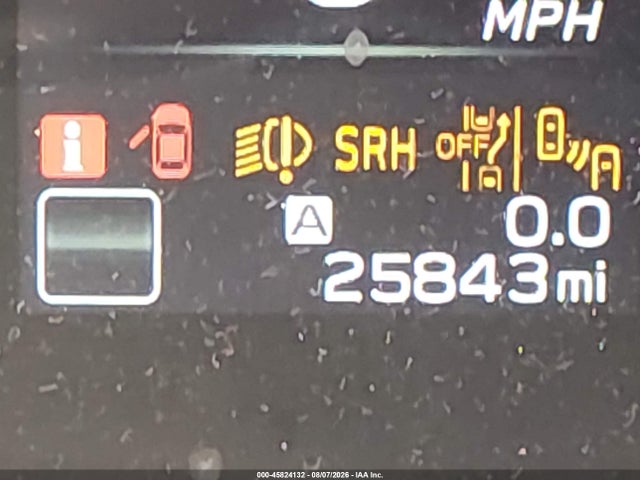 45824132 :رقم المزاد ، 4S4BTADC6S3169110 vin ، 2025 Subaru Outback Premium مزاد بيع