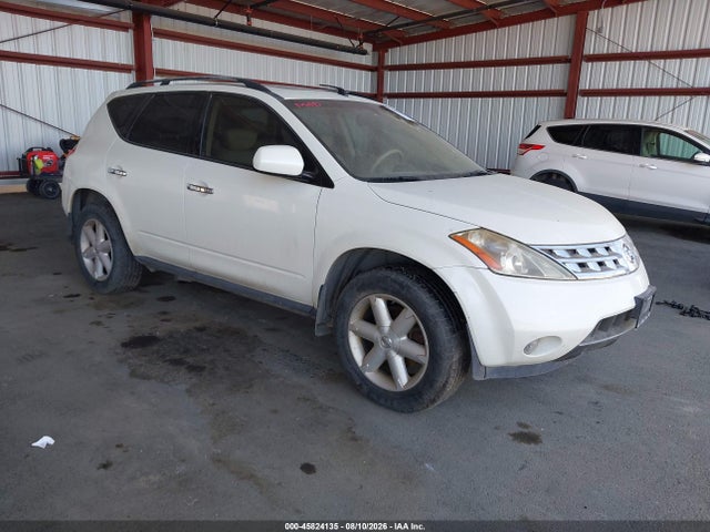 2004 Nissan Murano Se მანქანა იყიდება აუქციონზე, vin: JN8AZ08W64W305223, აუქციონის ნომერი: 45824135