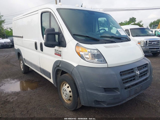 2017 Ram Promaster 1500 Low Roof 136 Wb მანქანა იყიდება აუქციონზე, vin: 3C6TRVAG4HE547939, აუქციონის ნომერი: 45824162