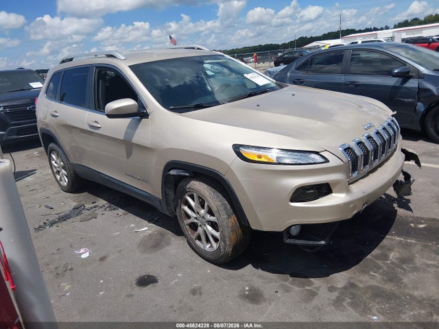 2014 Jeep Cherokee Latitude მანქანა იყიდება აუქციონზე, vin: 1C4PJLCB6EW231676, აუქციონის ნომერი: 45824228
