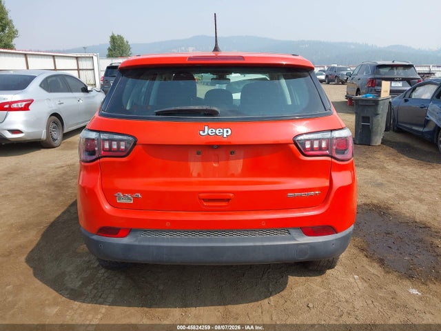 Aukcja sprzedaży 2019 Jeep Compass Sport 4x4, vin: 3C4NJDAB3KT767552, numer aukcji: 45824259