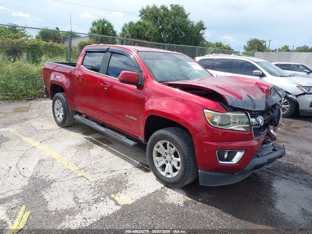 Продажа на аукционе авто 2016 Chevrolet Colorado 2wd Lt, vin: 1GCGSCEA5G1390724, номер лота: 45824270